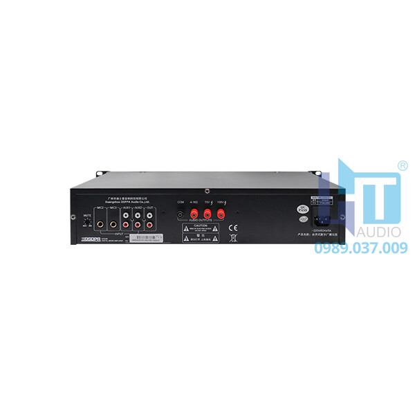 DA3206 Tăng âm số liền mixer 60W DA3206 Tăng âm số liền mixer 60W
