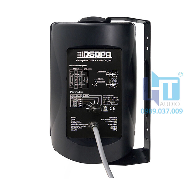 DSP8062, Loa hộp treo tường công suất 20W/40W DSP8062, Loa hộp treo tường công suất 20W/40W