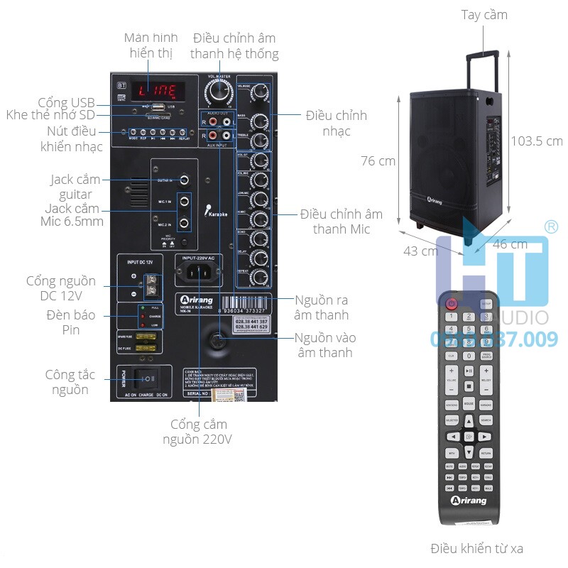 MIK36, Bộ âm thanh trợ giảng di động MIK36, Bộ âm thanh trợ giảng di động