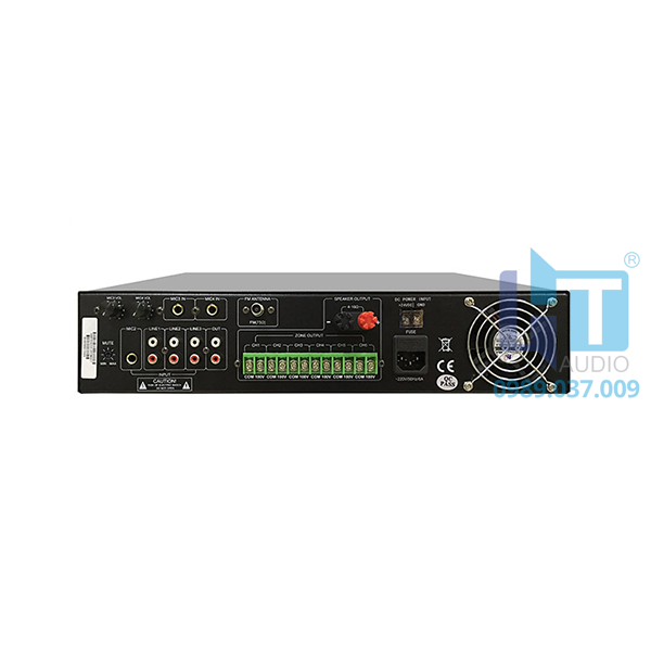 MP210U 6 Zones Amply mixer số với Bluetooth, FM, USB MP210U 6 Zones Amply mixer số với Bluetooth, FM, USB