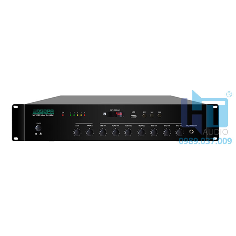 MP60B 60W Mixer Amplifier with USB MP60B 60W Mixer Amplifier with USB