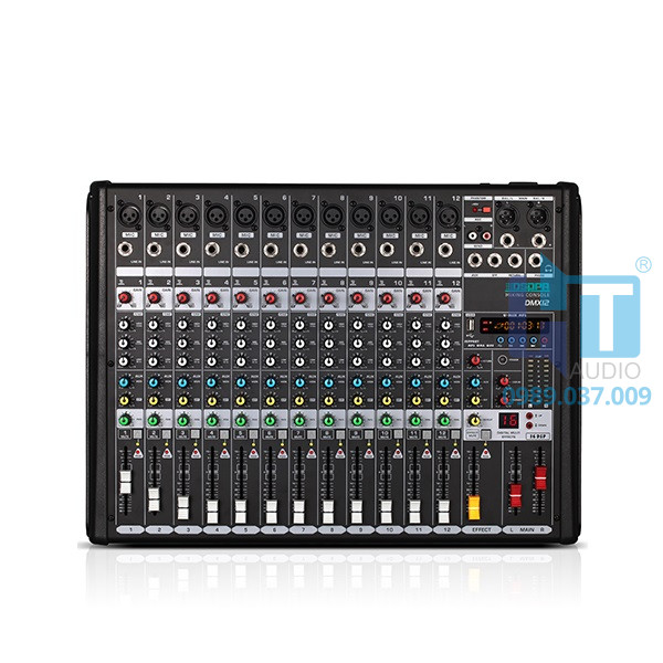 DMX08, Bàn trộn mixer DSPPA Audio 10 Channel DMX08, Bàn trộn mixer DSPPA Audio 10 Channel